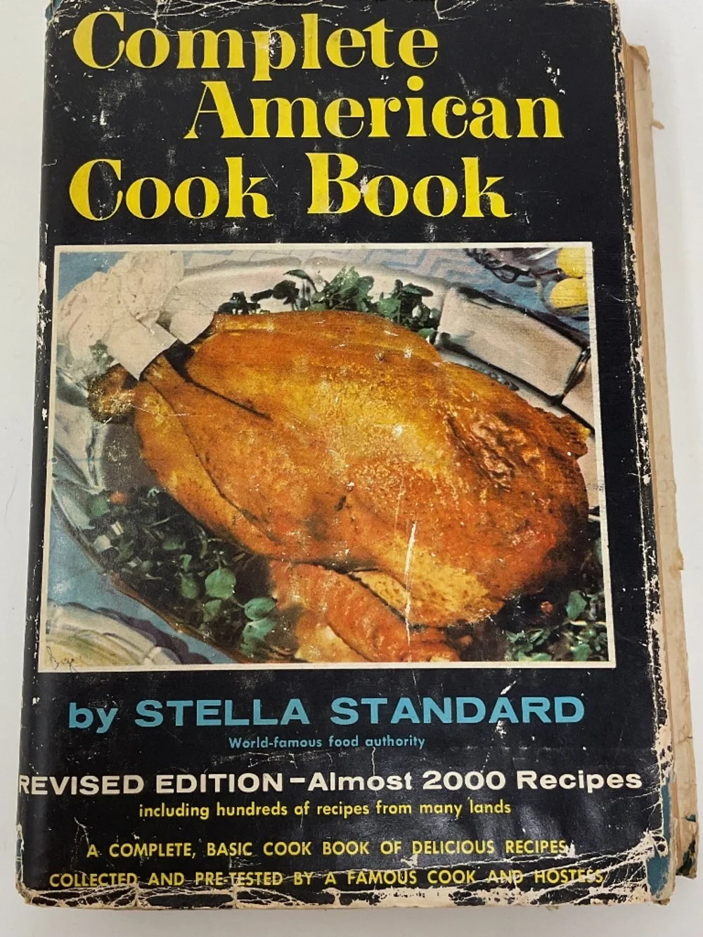 vintage The Complete American Cook Book by Stella Standard